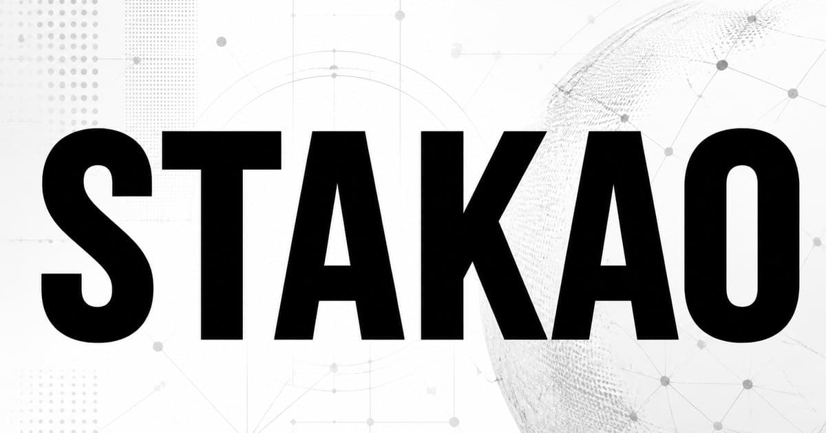 Stakao agent commerce and AI agent guides